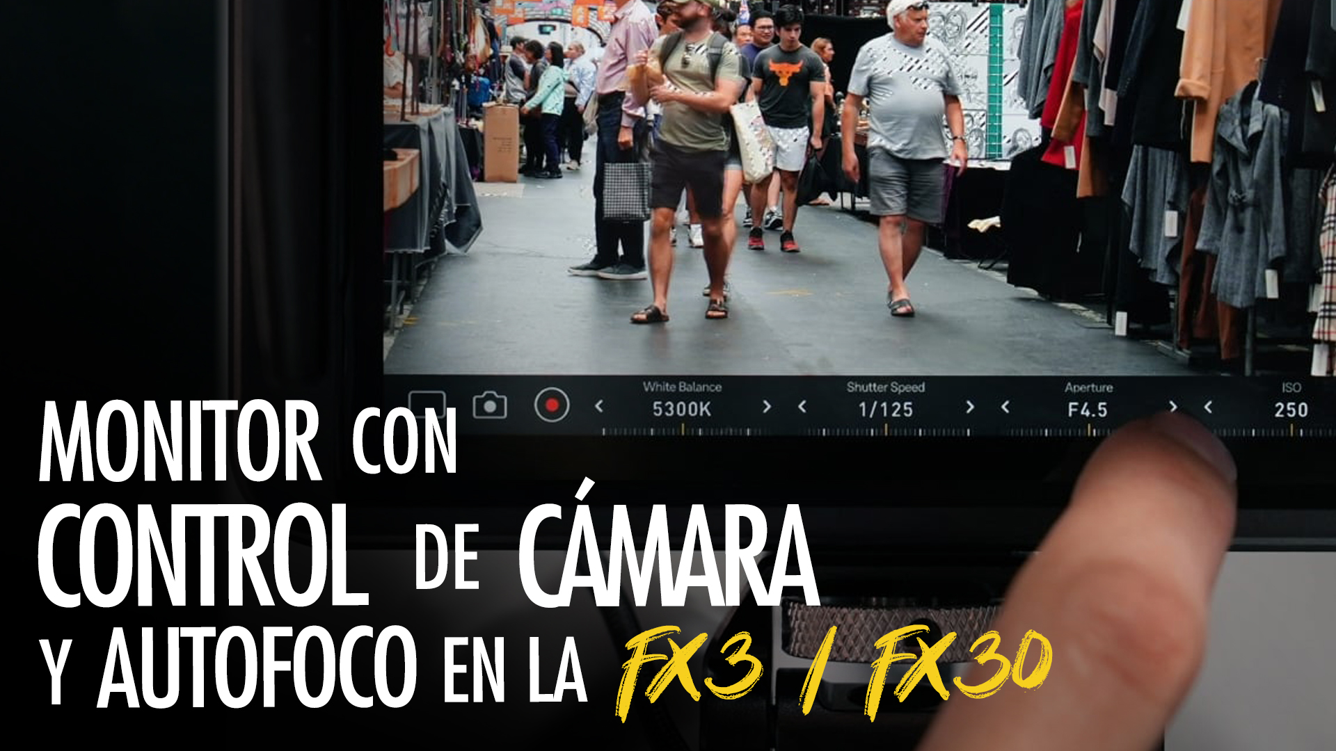 Mejor Monitor para Sony FX3/FX30 en 2025 : Atomos Shinobi II